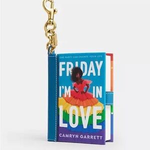 Coach Friday I’m in love Book charm